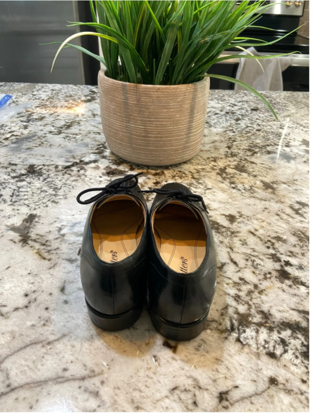 Trotters loafers, leather upper made in Brazil, size 6N